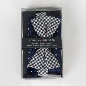 🌟Host Pick🌟Tommy Hilfiger 2-Piece Printed Tie & Pocket Square